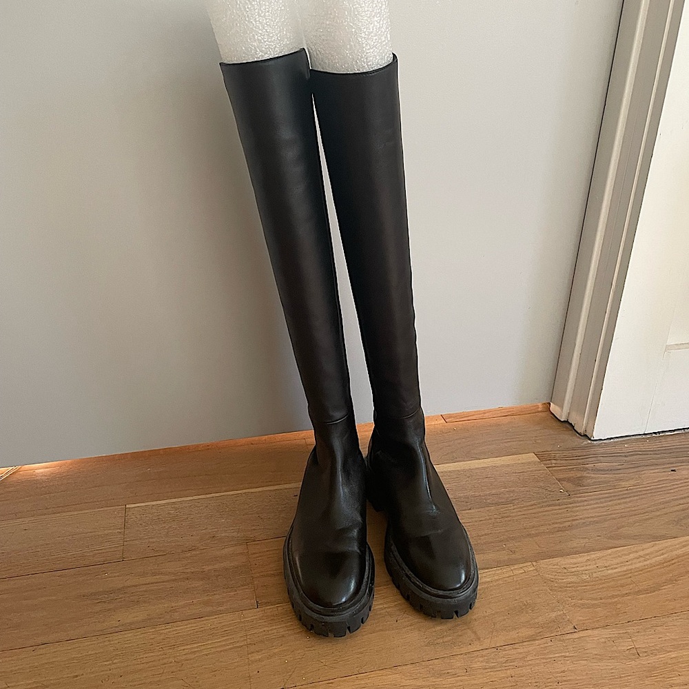 Stuart Weitzman Ultralug City Over the Knee Boots like new